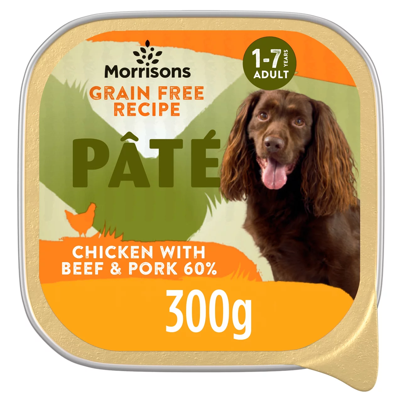 Morrisons Premium Grain Free Chicken Pate