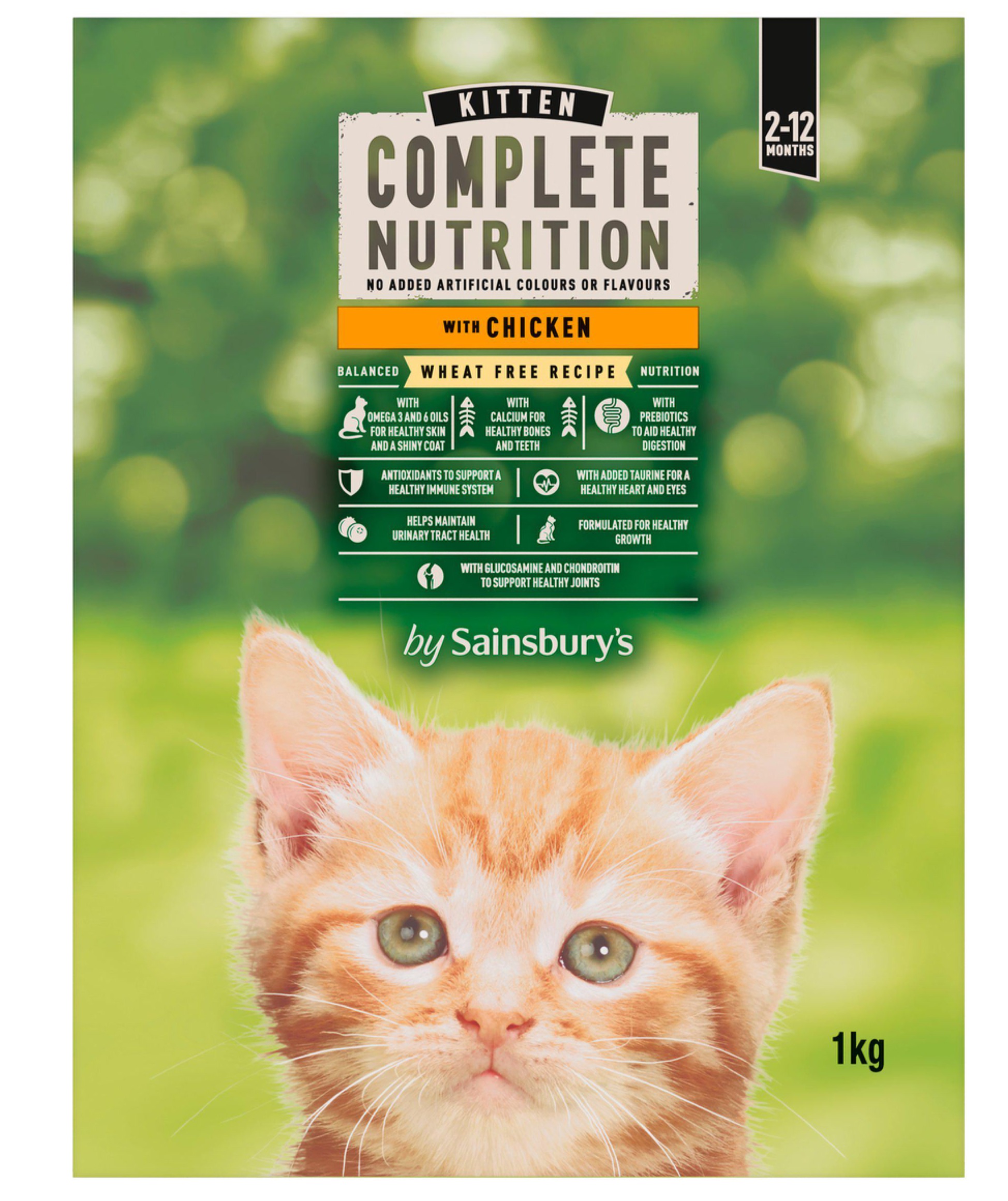 Image showcasing Pet Food Expert | Sainsbury's Complete Nutrition Kitten with Chicken