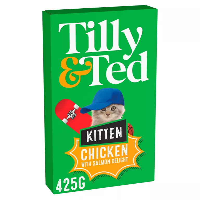 Tilly & Ted Kitten Chicken with Salmon Delight