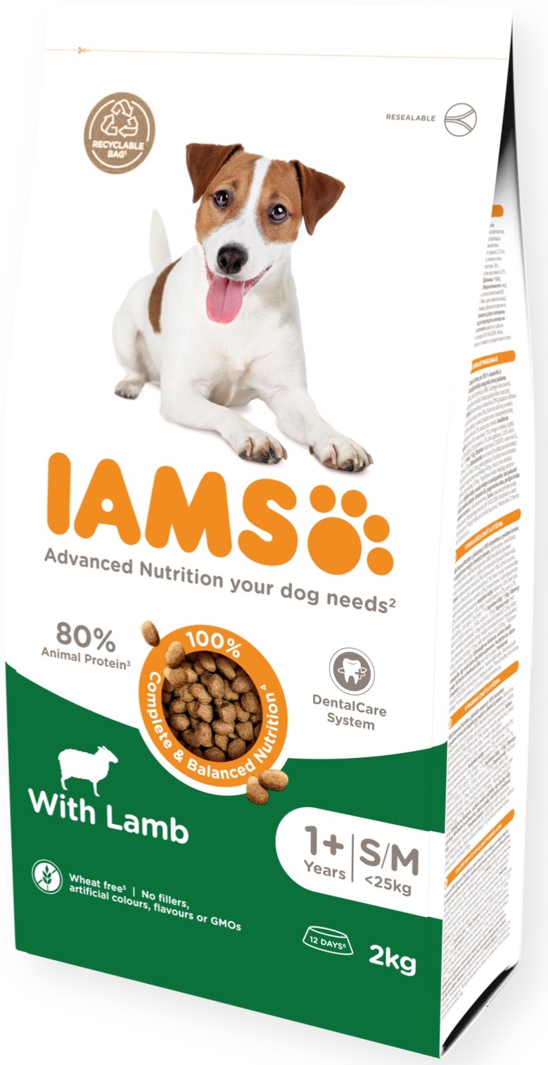 IAMS Adult Small & Medium Breed Lamb