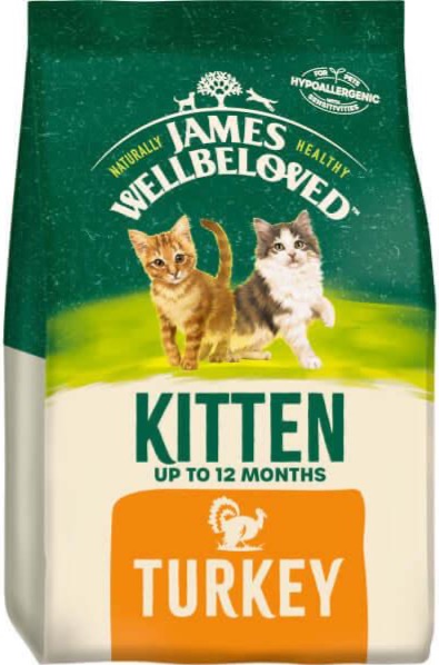 James Wellbeloved Turkey & Rice Kitten