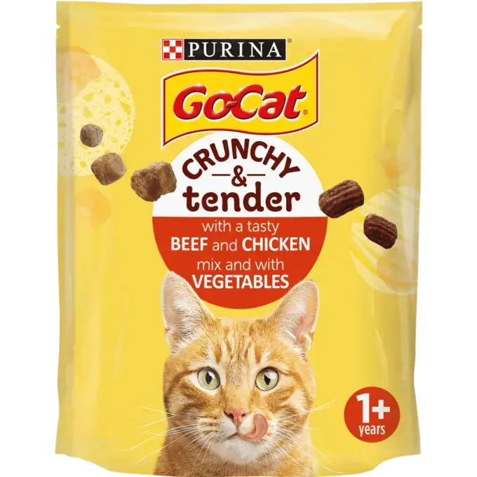 Go Cat Crunchy & Tender Beef & Chicken
