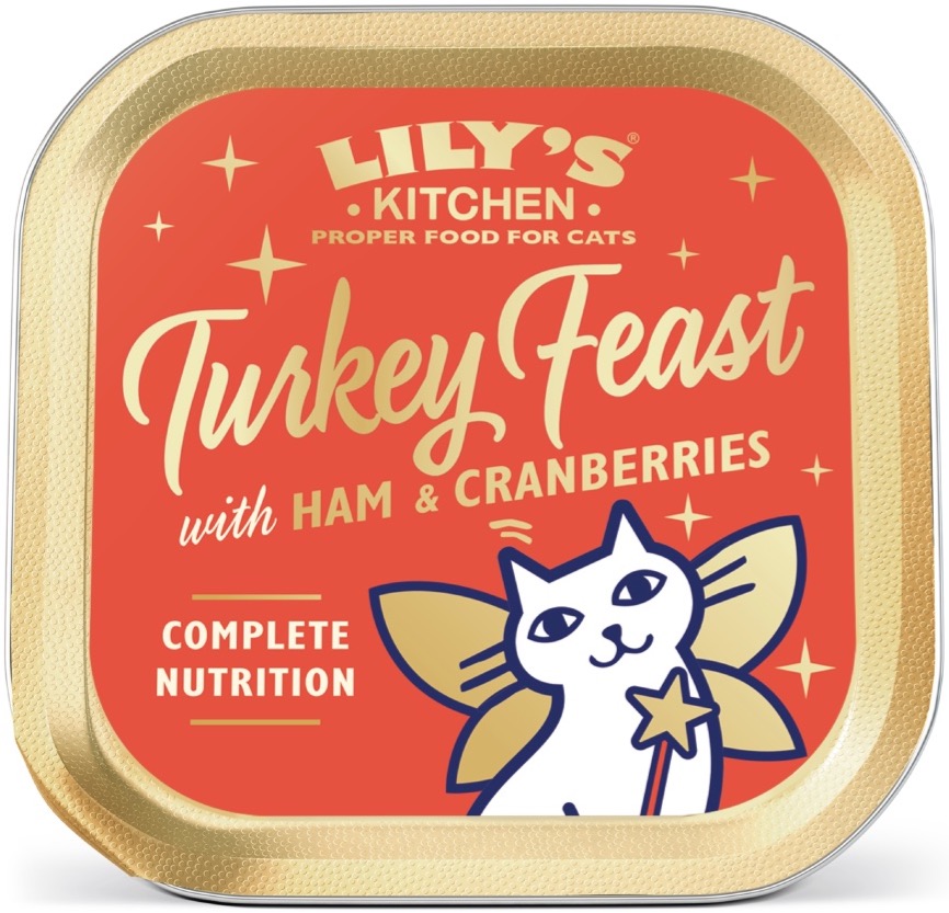 Lily's Kitchen Christmas Turkey Feast with Ham & Cranberries