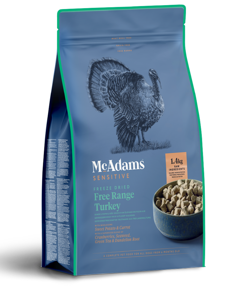 McAdams Freeze Dried Free Range Turkey