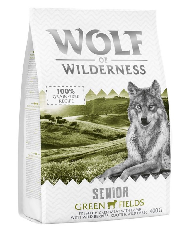 Wolf of Wilderness Senior Green Fields Lamb