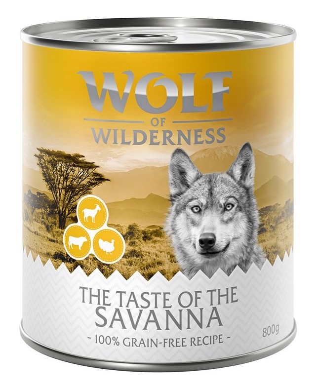 Wolf of Wilderness The Taste of the Savannah