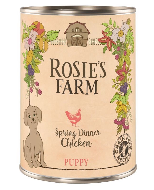 Rosie's Farm Puppy Spring Chicken Dinner