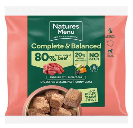 Natures Menu Complete & Balanced 80/20 Tender Beef