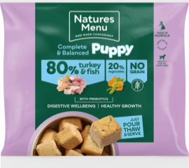 Natures Menu Complete & Balanced Puppy 80/20 Turkey & Fish