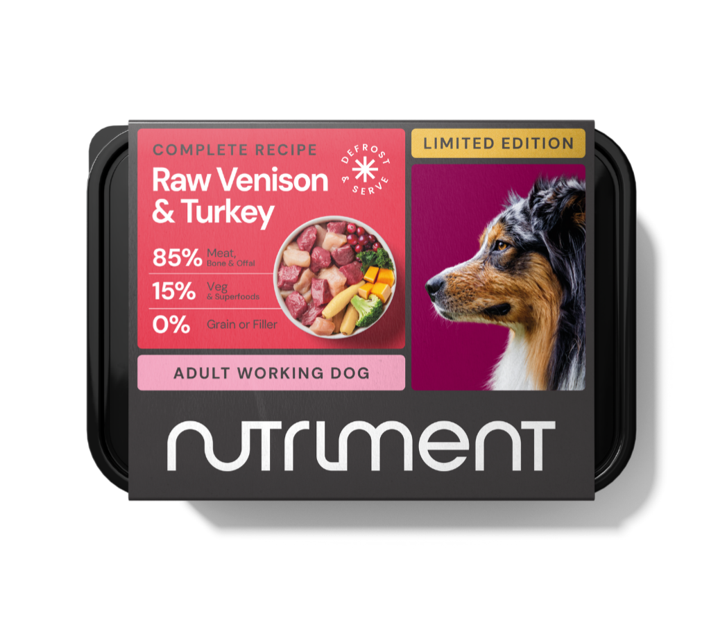 Stunning Venison And Turkey Dog Food High Protein image