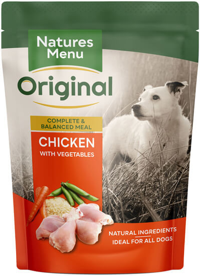 Natures Menu Chicken, Vegetables & Rice Pouch