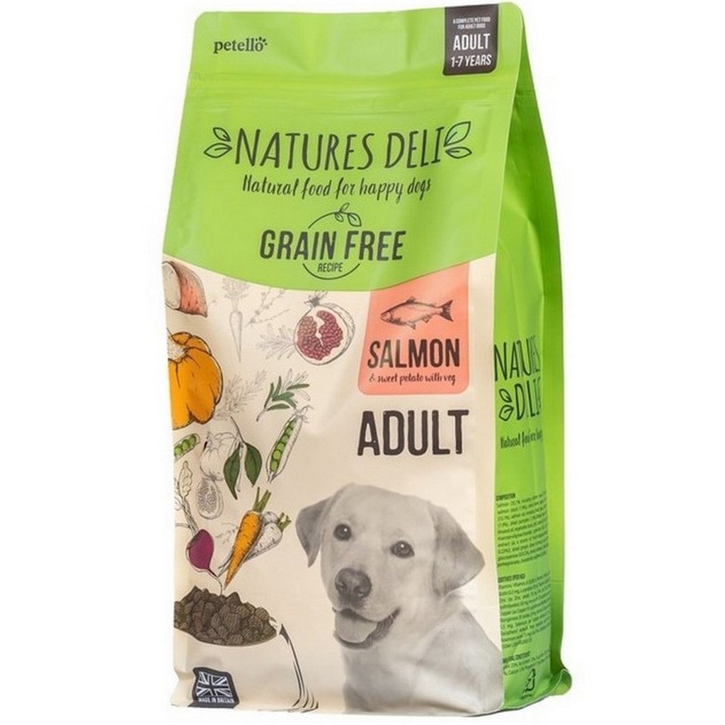 Natures Deli Adult Grain Free Salmon & Sweet Potato