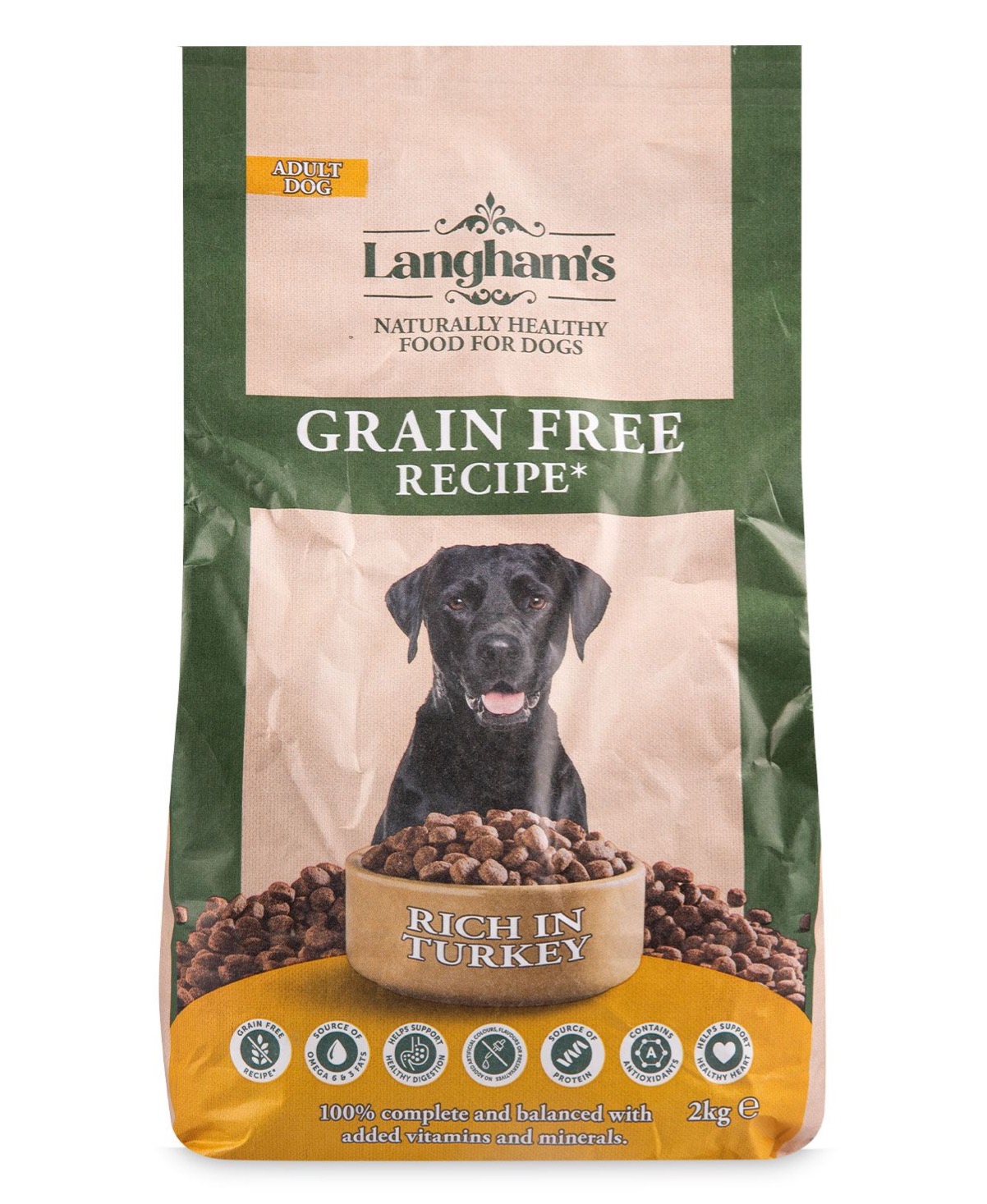 Aldi Langham's Grain Free Rich in Turkey