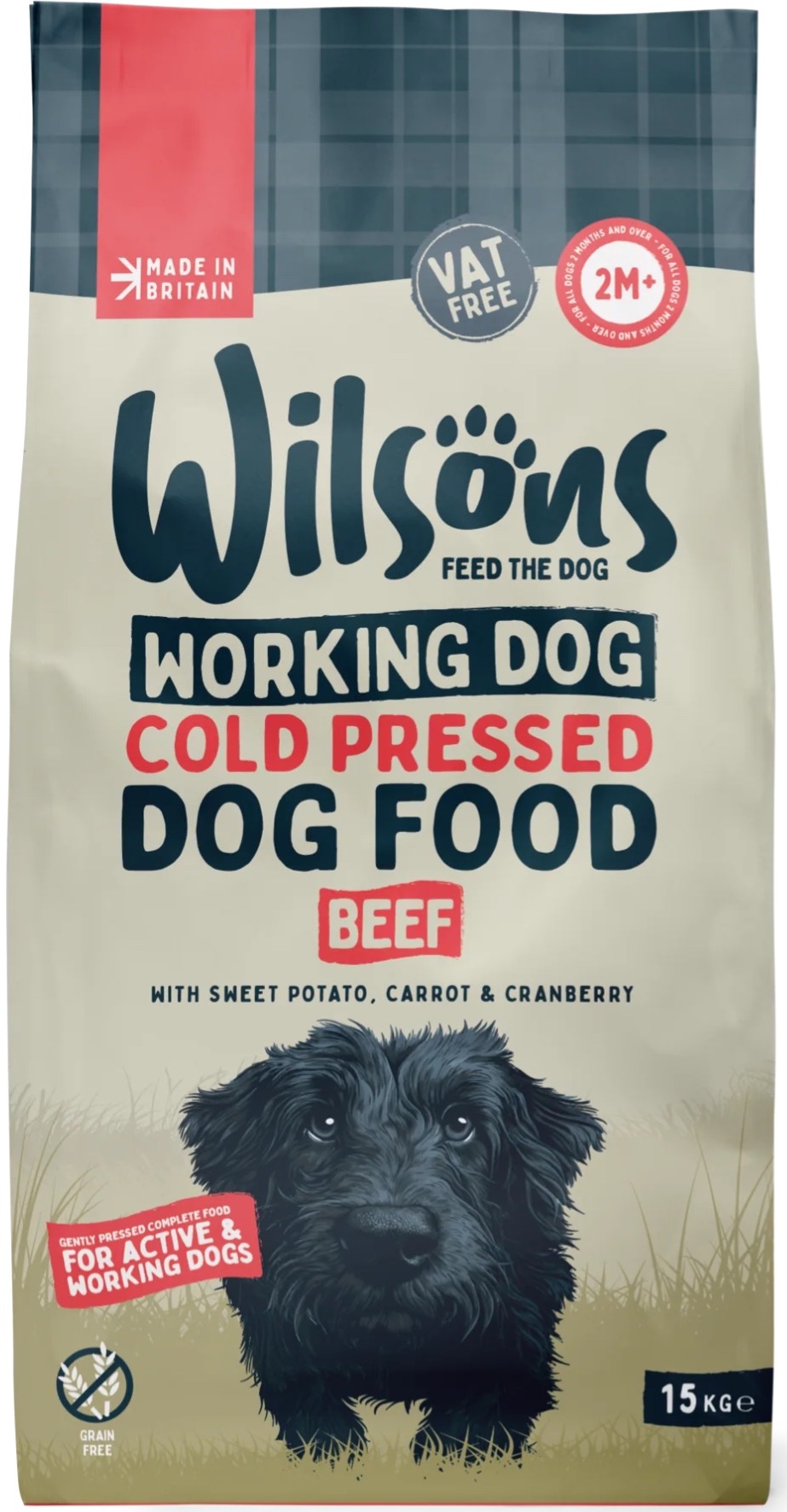 Wilsons Beef Cold Pressed Working Dog