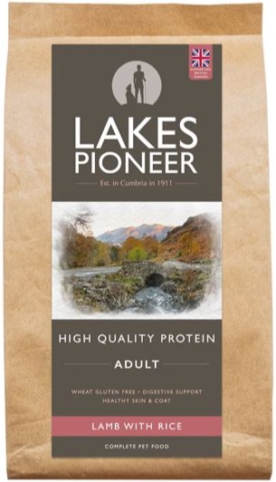 Lakes Collection Lakes Pioneer Sensitive Adult Lamb With Rice