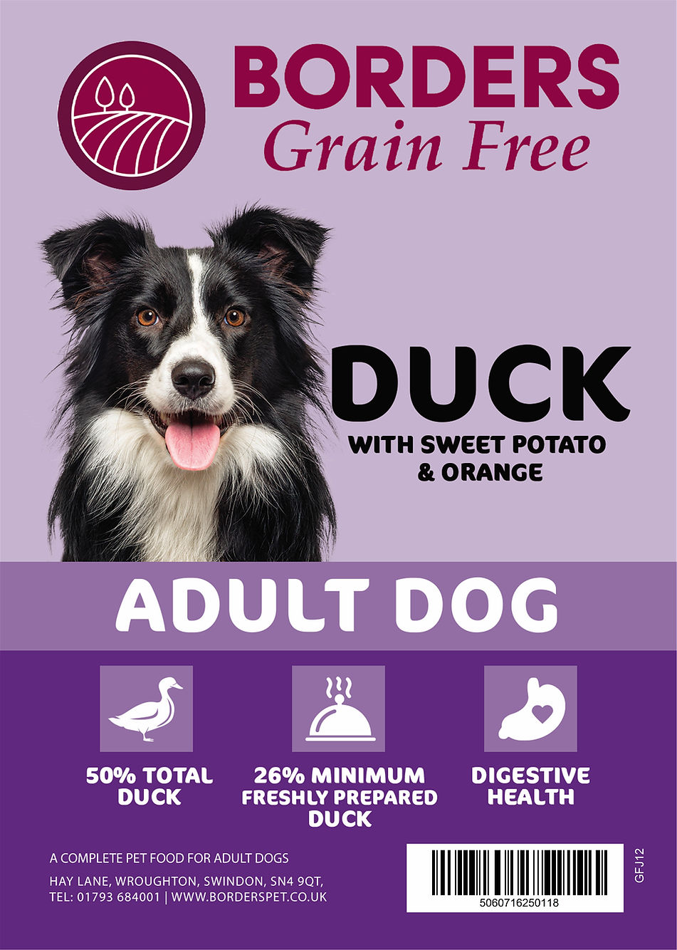 Curated visual reference: Picture Idea: Pet Food Expert Borders Pet Foods Grain Free Adult Duck