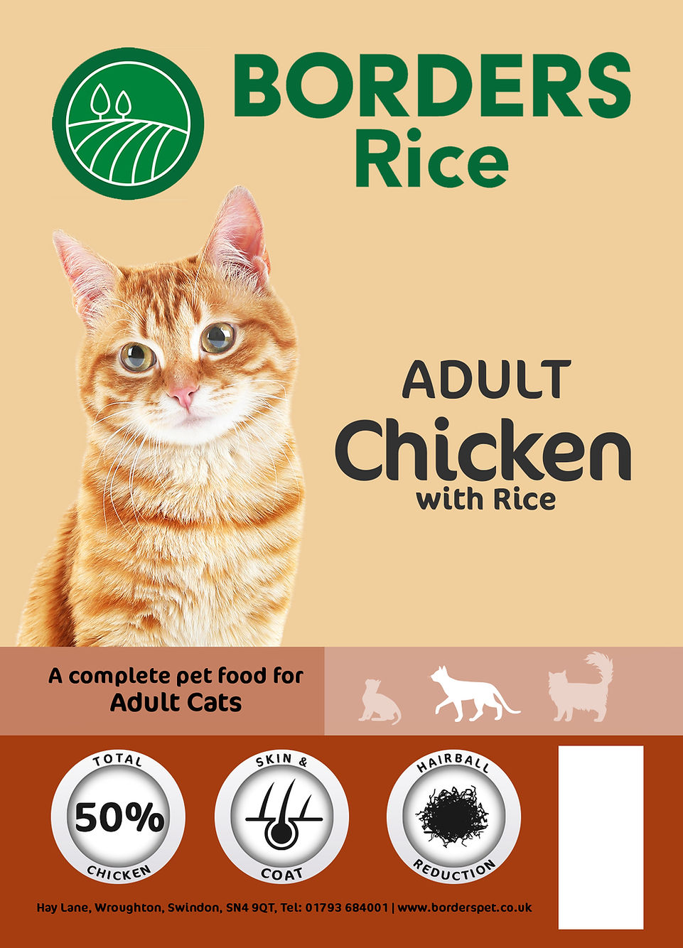 Borders Pet Foods Adult Chicken With Rice