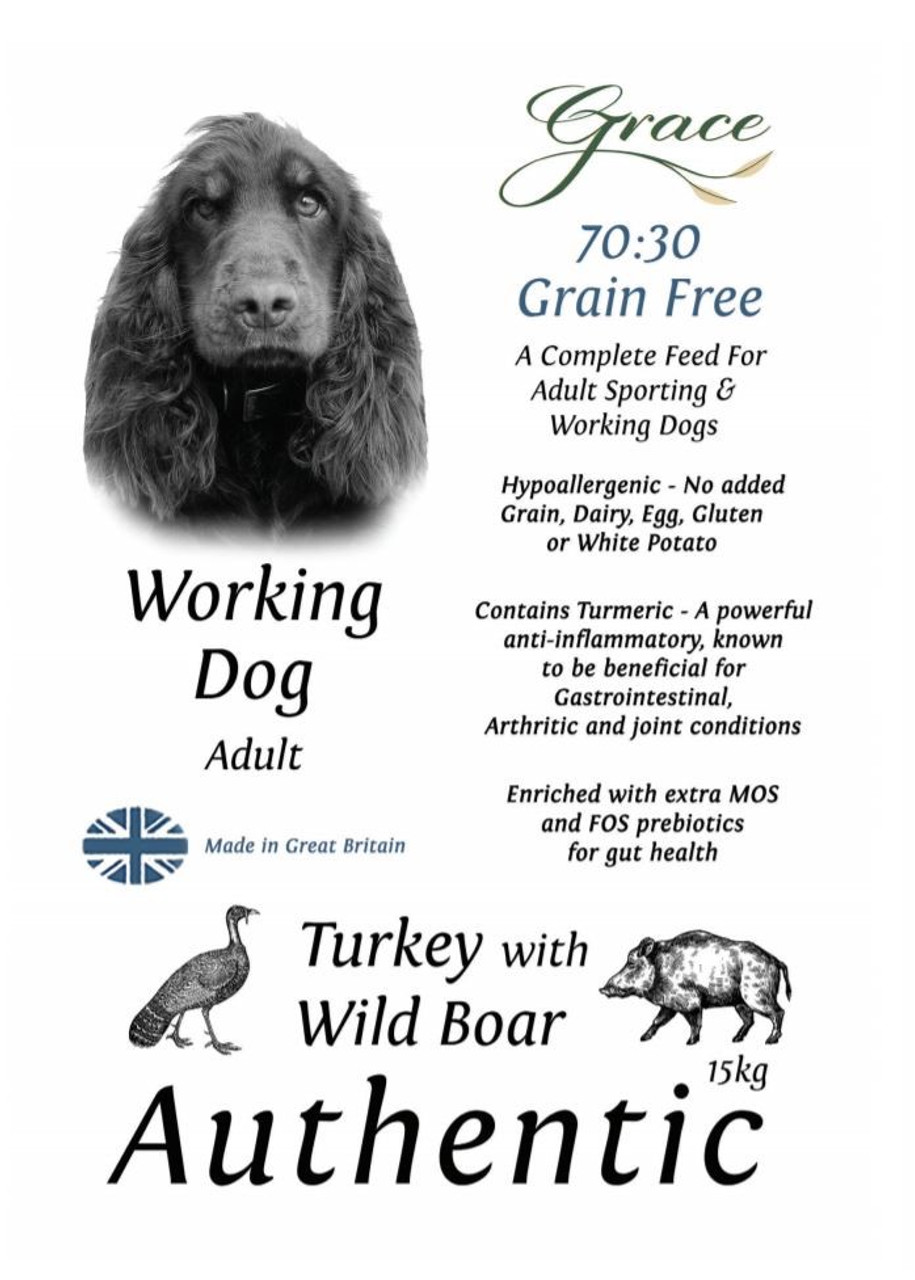 Grace Natural Pet Foods Authentic Working