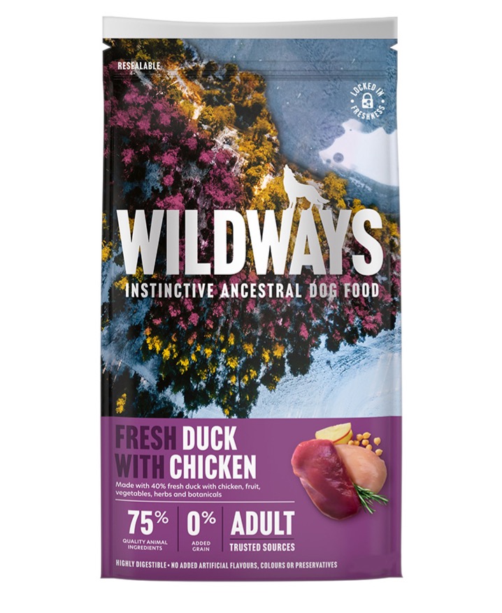 Wildways Fresh Duck with Chicken & Vegetables
