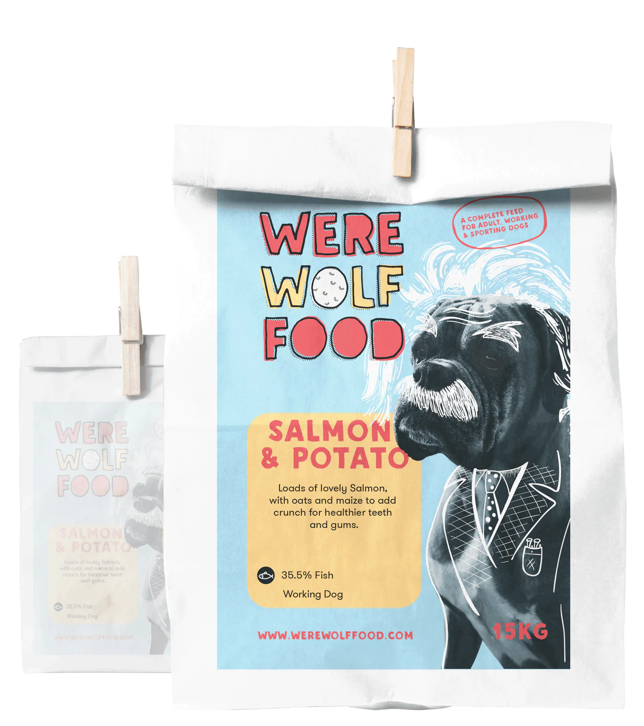 Werewolf Food Salmon & Potato Adult