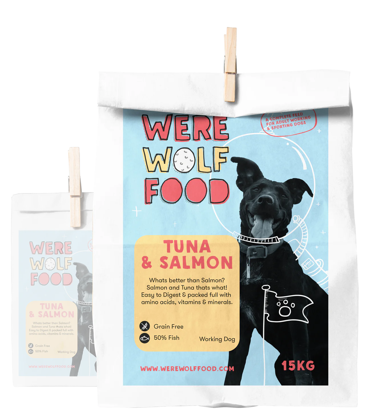 Werewolf Food Tuna & Salmon Grain Free Adult