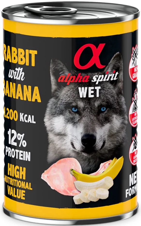 Pet Food Expert | Alpha Spirit Rabbit with Banana