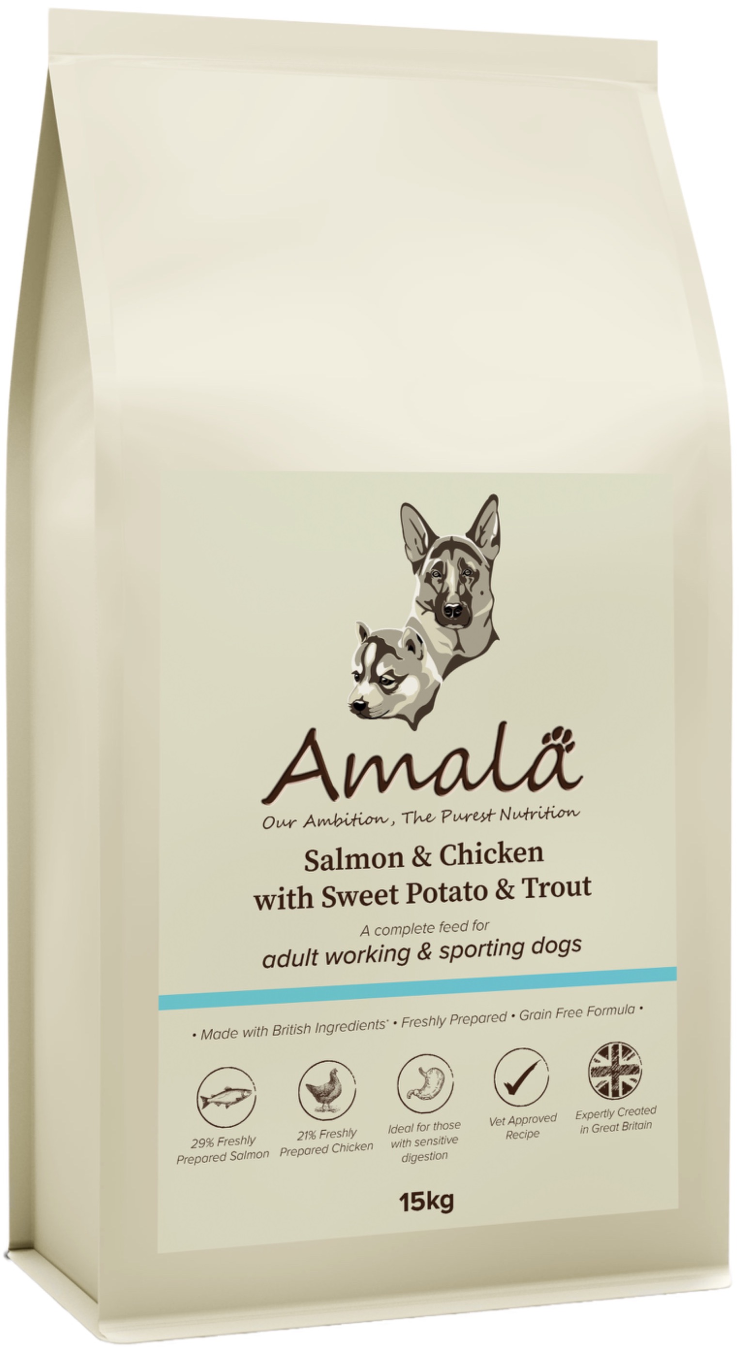 Amala Fish and Chicken Recipe Working Dog