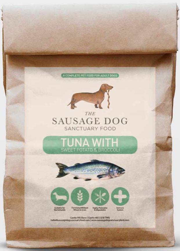 Sausage Dog Sanctuary Grain-Free Tuna with Sweet Potato & Broccoli