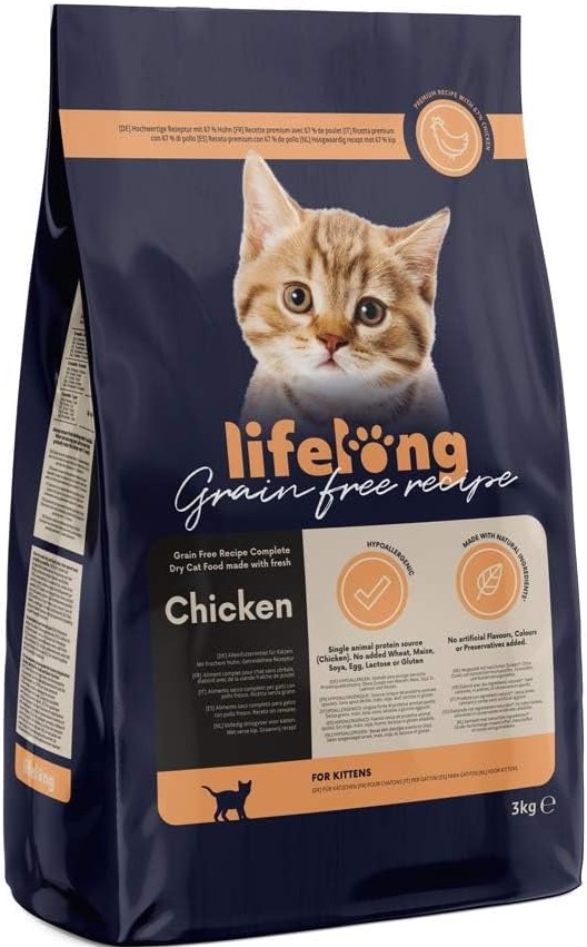 Amazon Lifelong Grain Free Kitten with Fresh Chicken