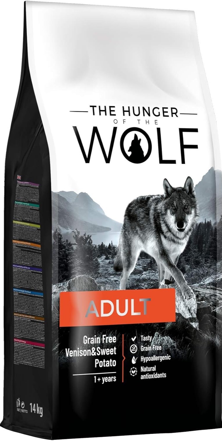 The Hunger of the Wolf Grain Free Venison & Sweet Potato