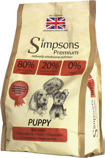 Simpsons Puppy Mixed fish & Chicken