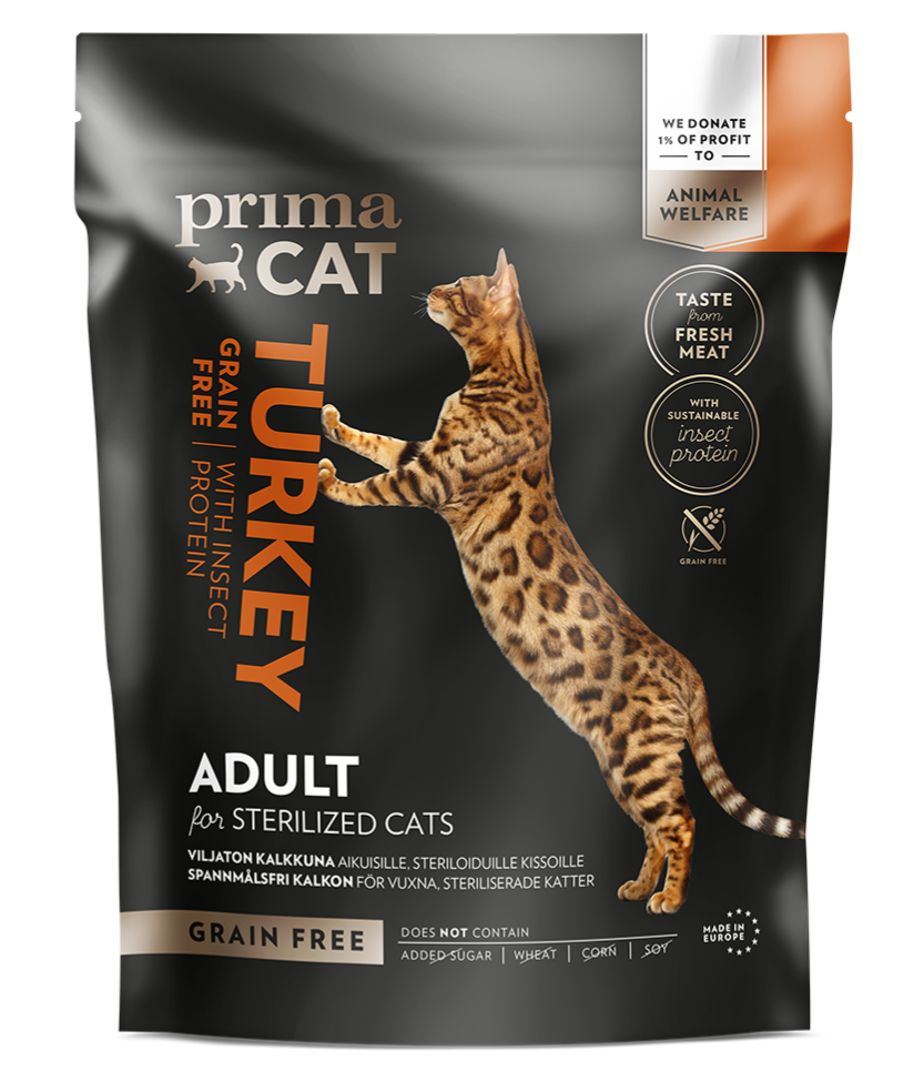 PrimaCat Grain Free Turkey