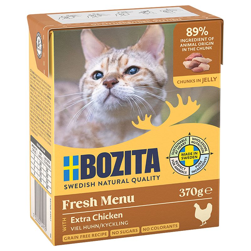 Bozita Chicken Tetra Chunks in Jelly