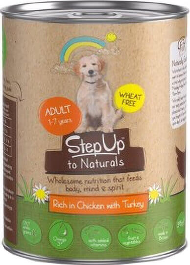 Step up to naturals dog food sales