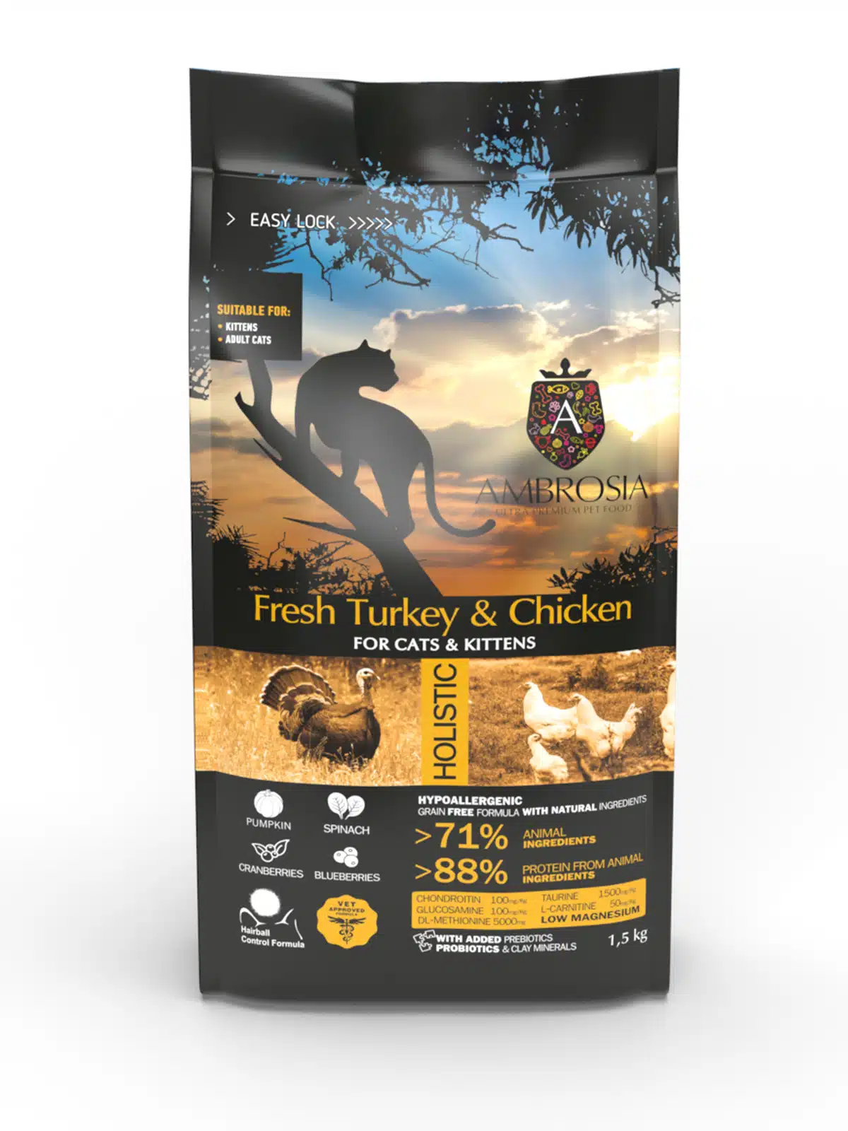 Ambrosia Kitten Fresh Turkey & Chicken