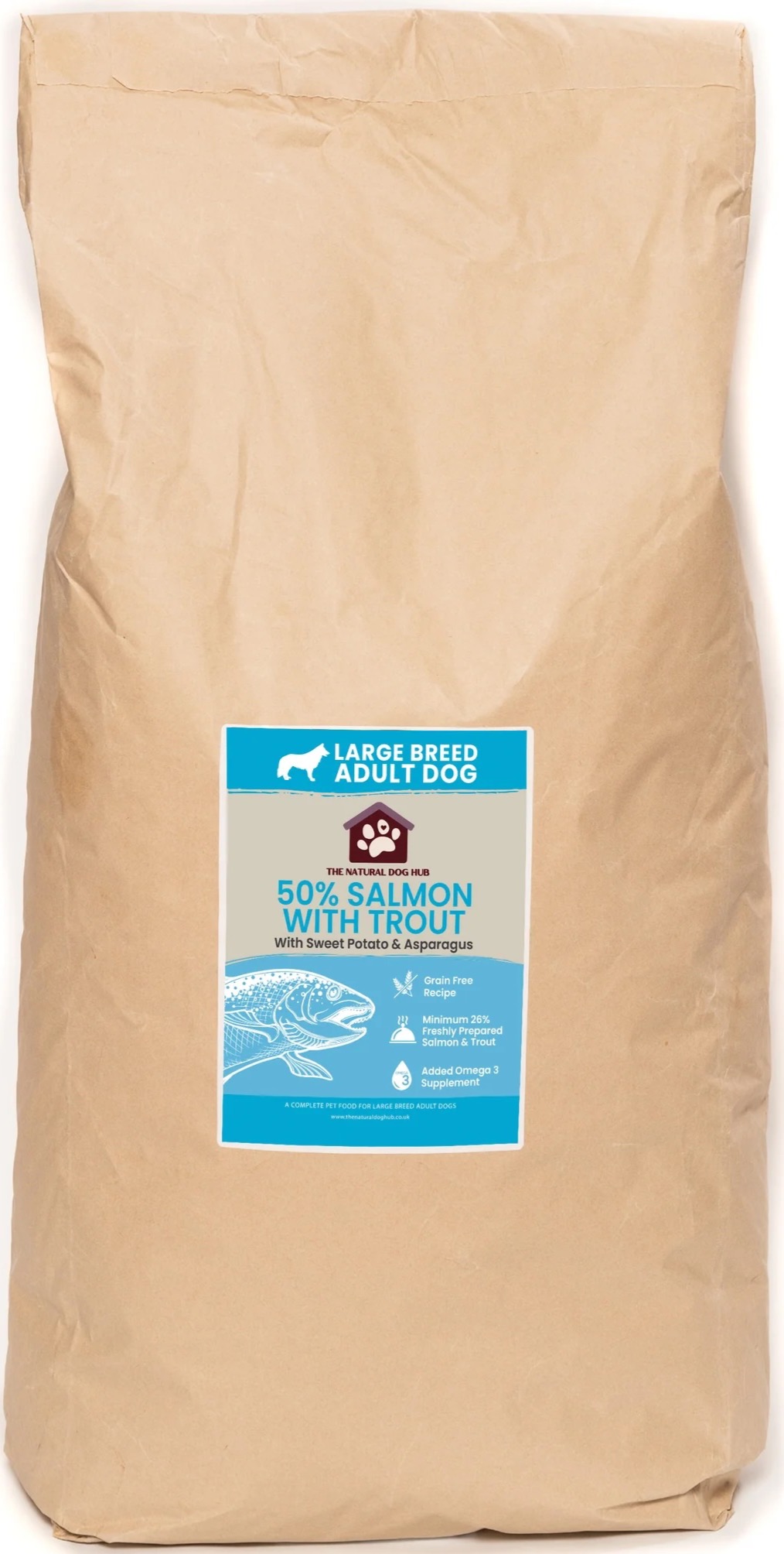 Illustration of Top Grain Free Large Breed Dog Foods With Peanut Butter And Salmon