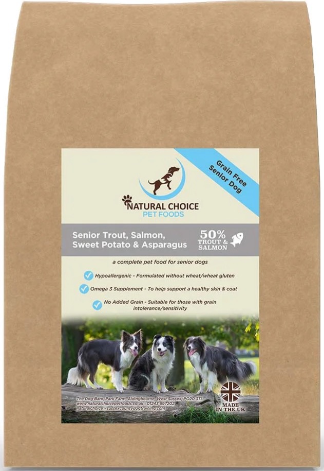 Natural Choice Pet Foods Trout and Salmon Senior Grain Free