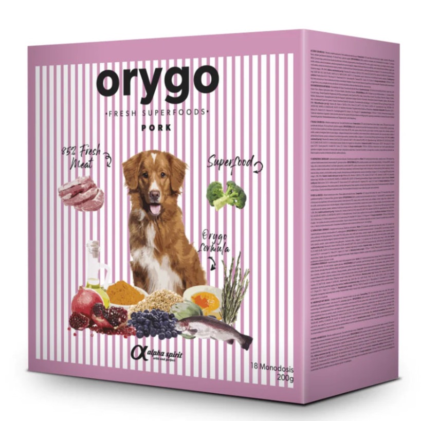 Alpha Spirit Orygo Fresh Pork with Broccoli