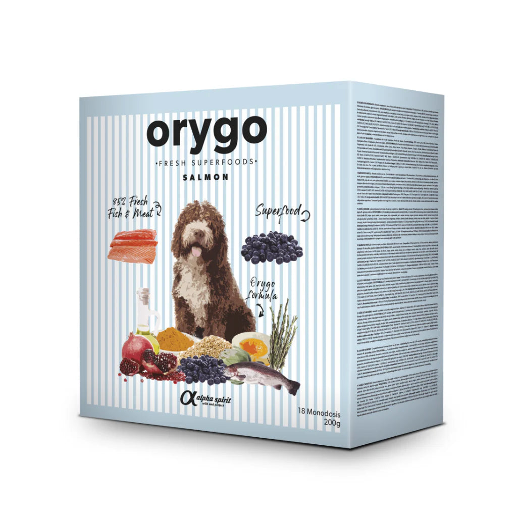 Alpha Spirit Orygo Fresh Salmon with Blueberry