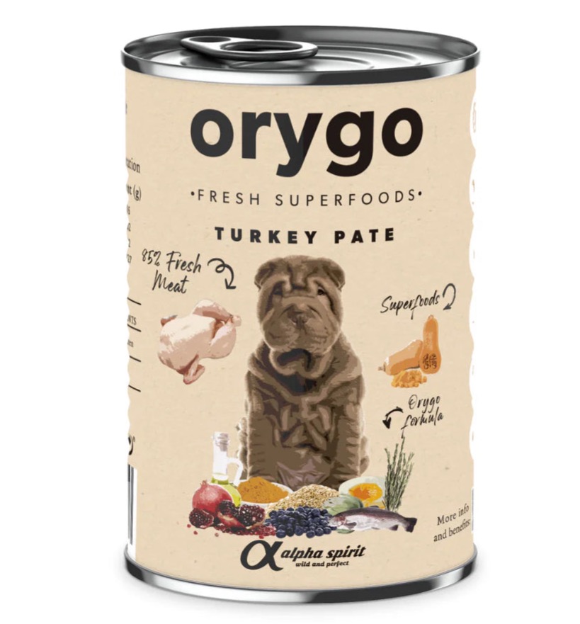 Alpha Spirit Orygo Turkey Pate with Pumpkin
