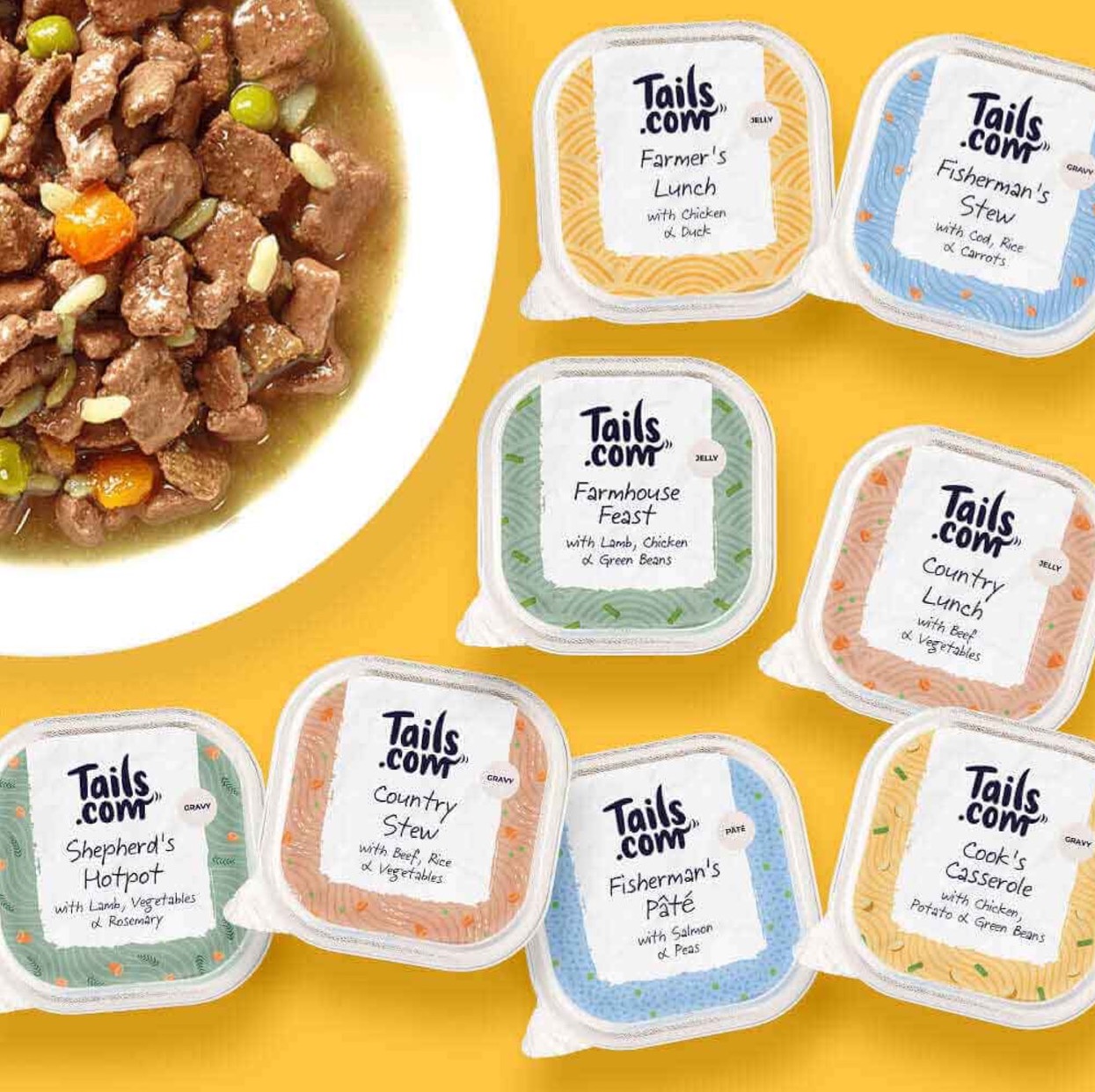 Tails Rustic Terrine with Lamb & Turkey