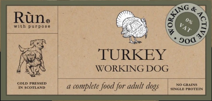 Run Turkey Working Dog