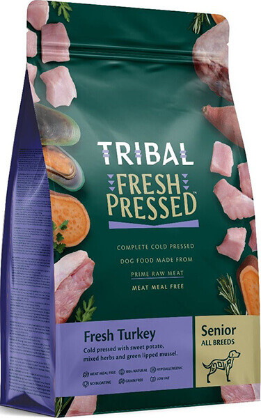 Tribal Fresh Pressed™ Complete Cold Pressed Turkey Senior/Light