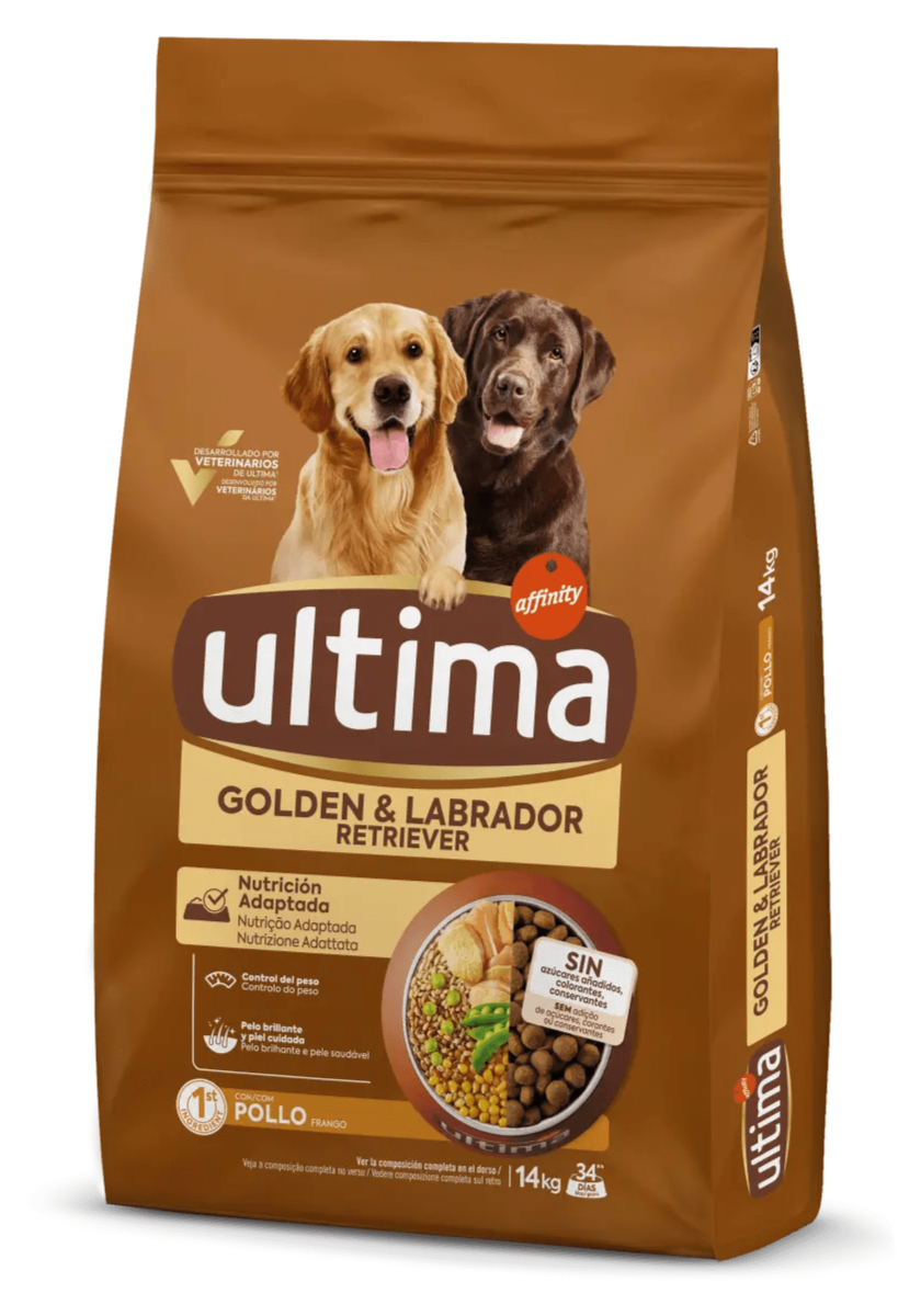 Affinity Ultima Medium/ Maxi Golden & Labrador with Chicken
