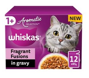 Whiskas Aromatic Selection Fragrant Fusions in Gravy