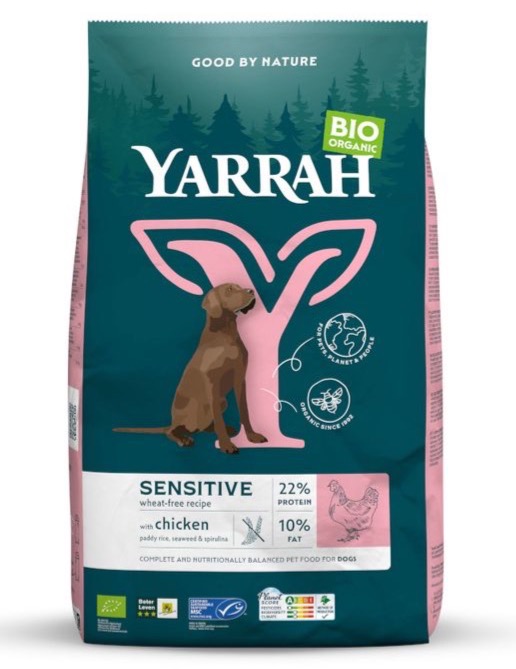 Yarrah Organic Sensitive with Chicken