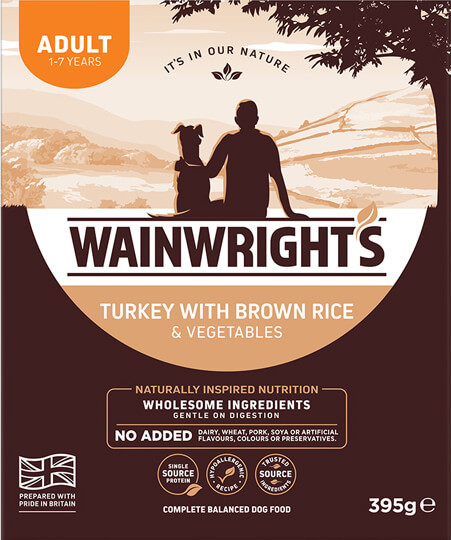 Wainwrights Adult Turkey with Brown Rice