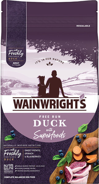 Wainwrights Free Run Duck with Superfoods Adult