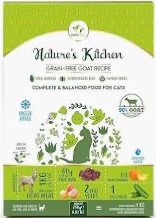 PawFect Nature’s Kitchen Freeze Dried Goat Meat Recipe For Cats