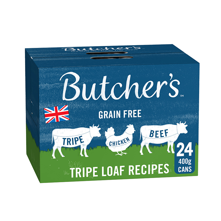 Butchers Grain Free Adult Tripe Loaf Recipes